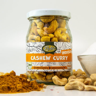 Cashew Indisches Curry und Steinsalz